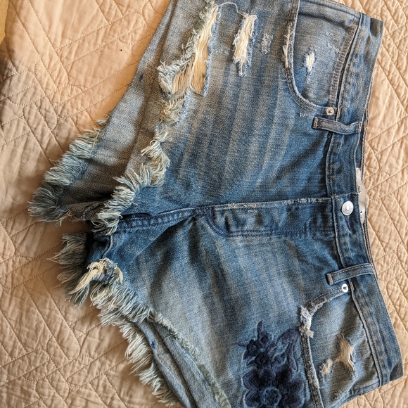 Denim Shorts. Never worn. - Picture 1 of 3